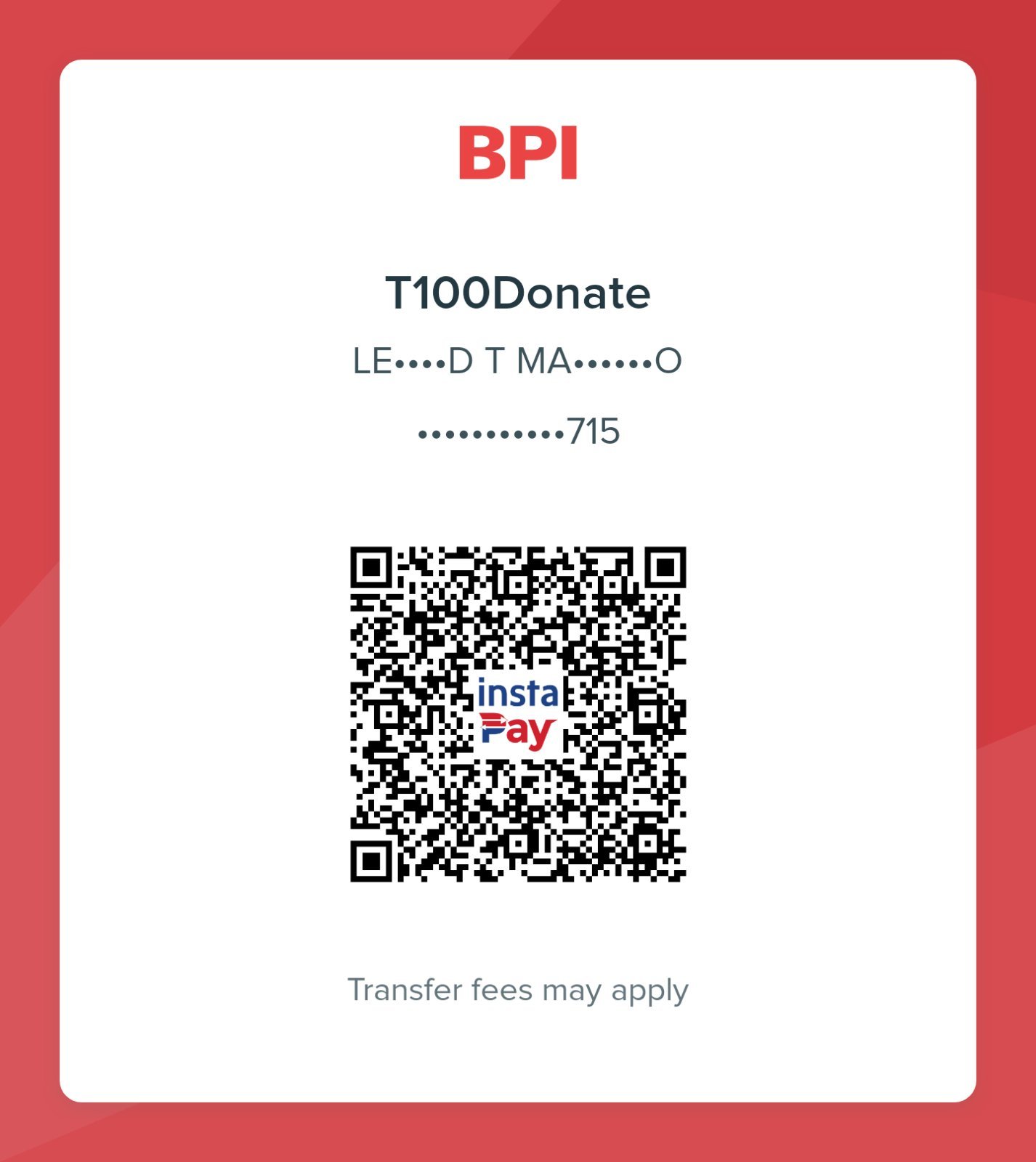 Scan to Donate